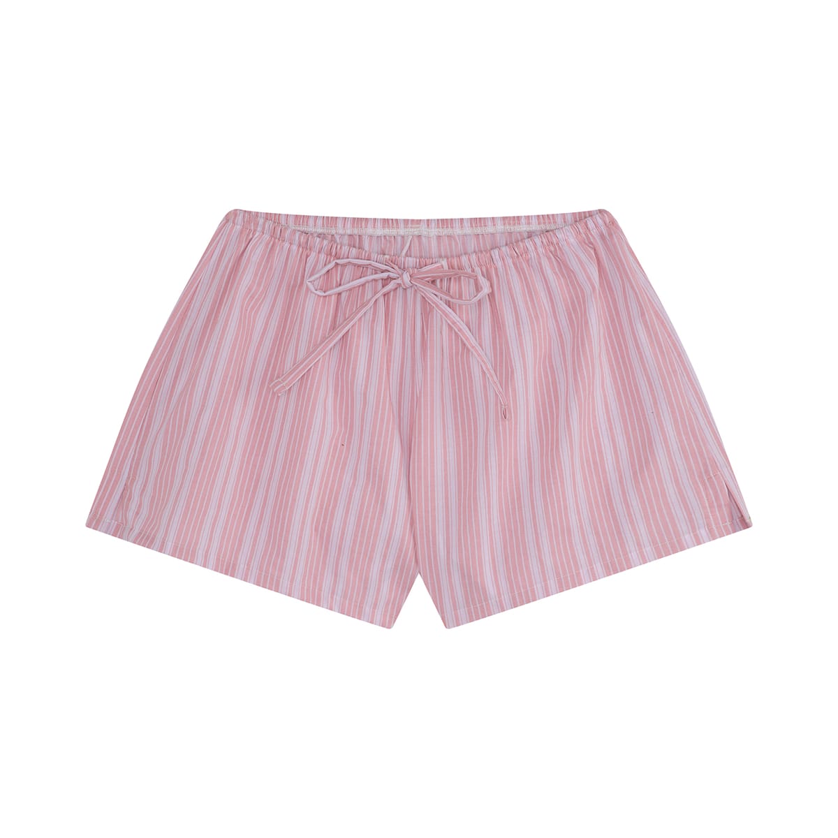 Under Cotton Lounge Short Lilas Stripe