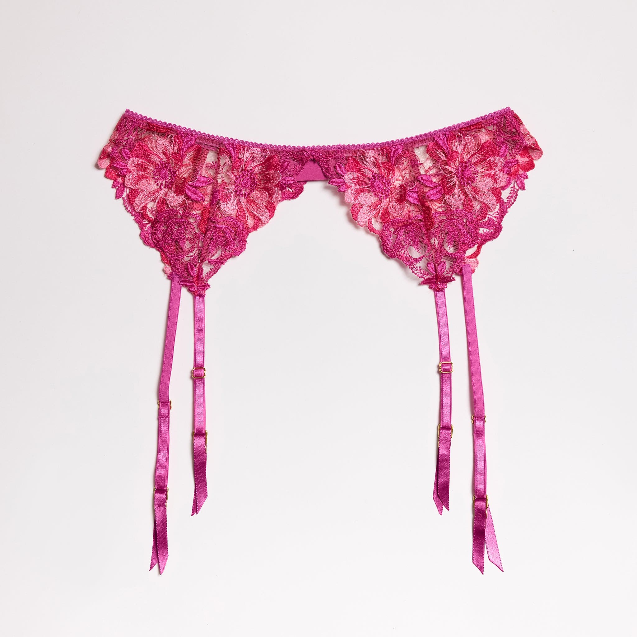 Under Embroidery Garter Belt Le Fleur