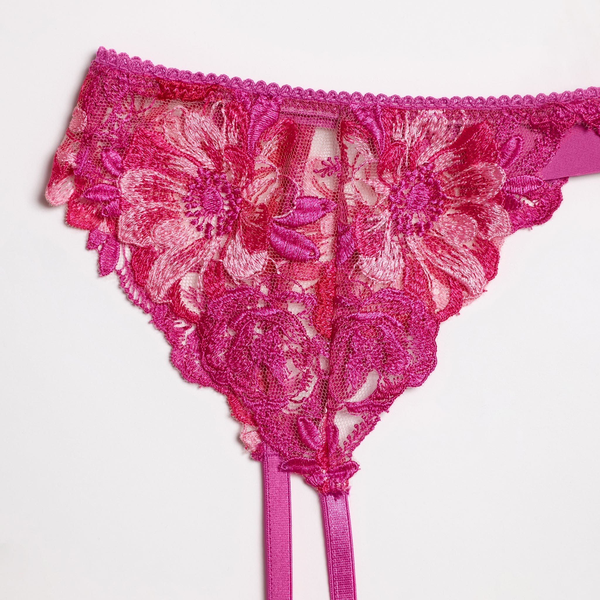 Under Embroidery Garter Belt Le Fleur
