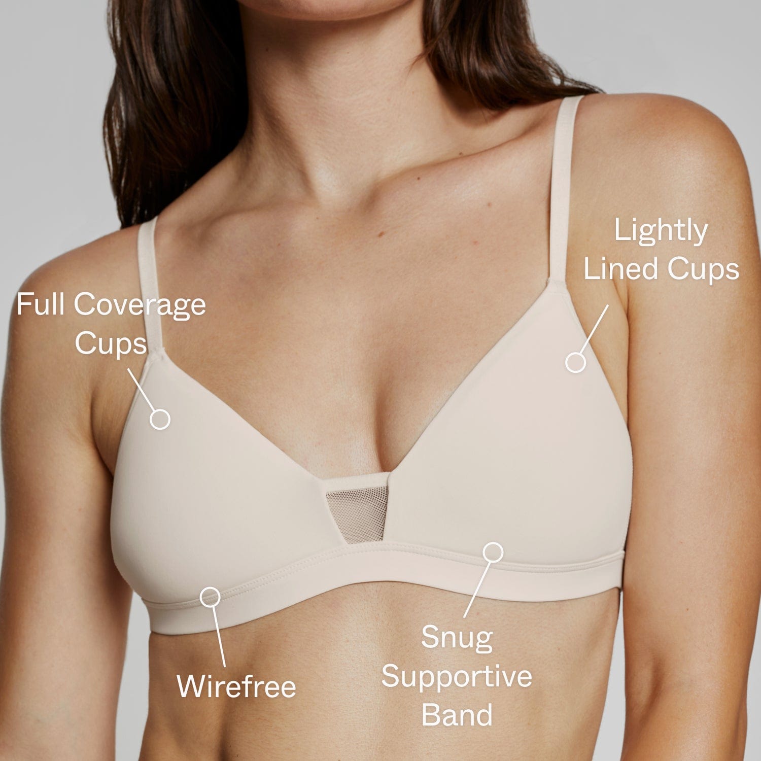 Under FeelGood Wirefree T-Shirt Bra Black