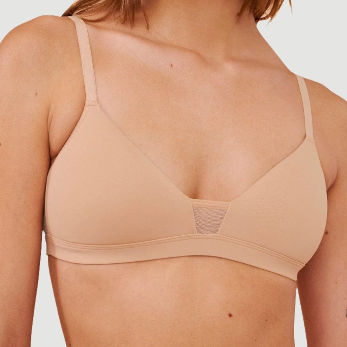 Under FeelGood Wirefree T-Shirt Bra Buff