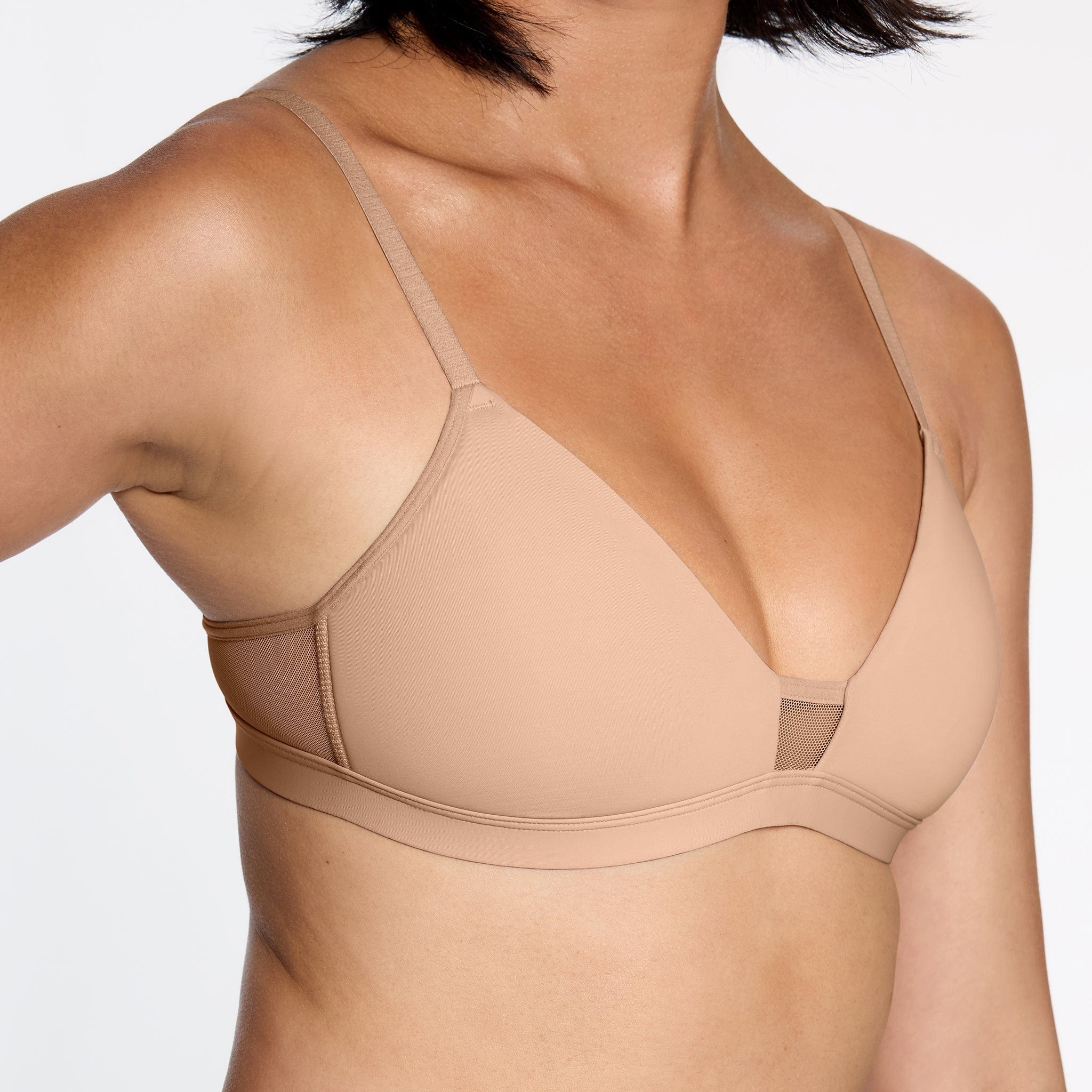 Under FeelGood Wirefree T-Shirt Bra Buff