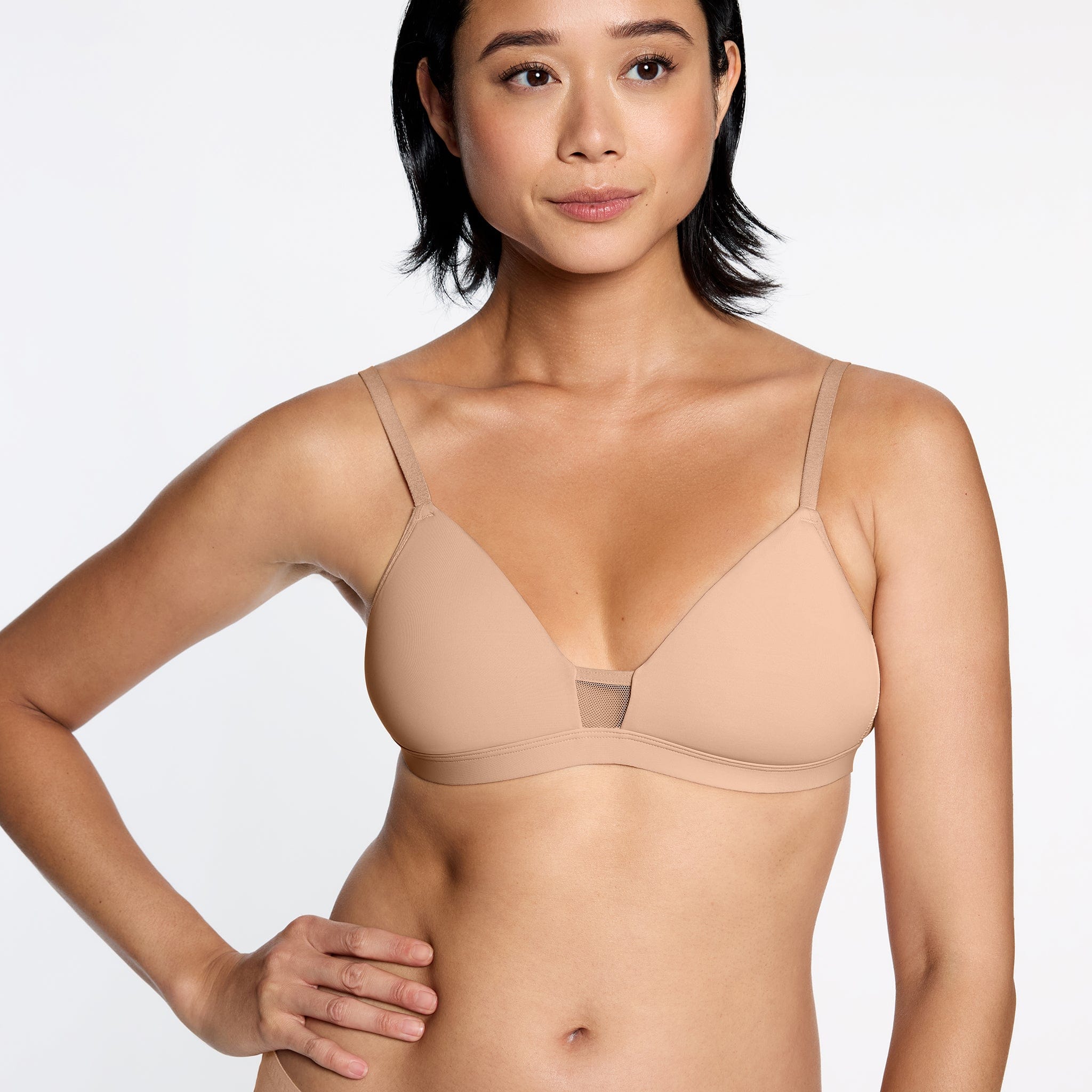Under FeelGood Wirefree T-Shirt Bra Buff