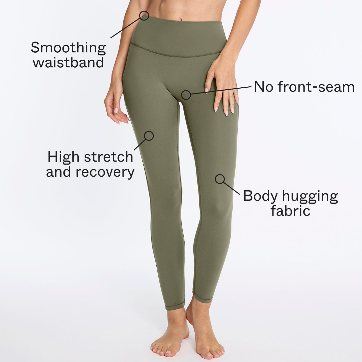 Under Sculpting Legging Olive