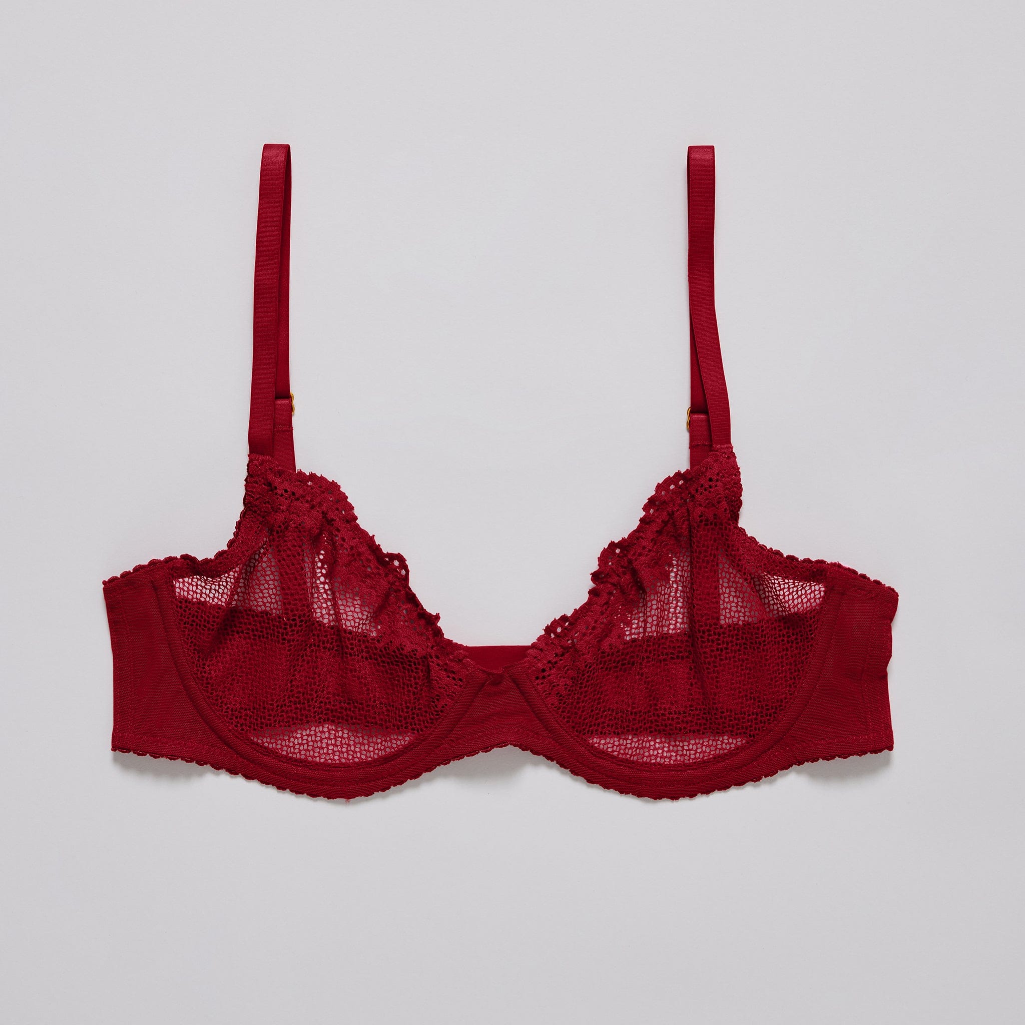 Under Signature Unlined Demi Bra Scarlet