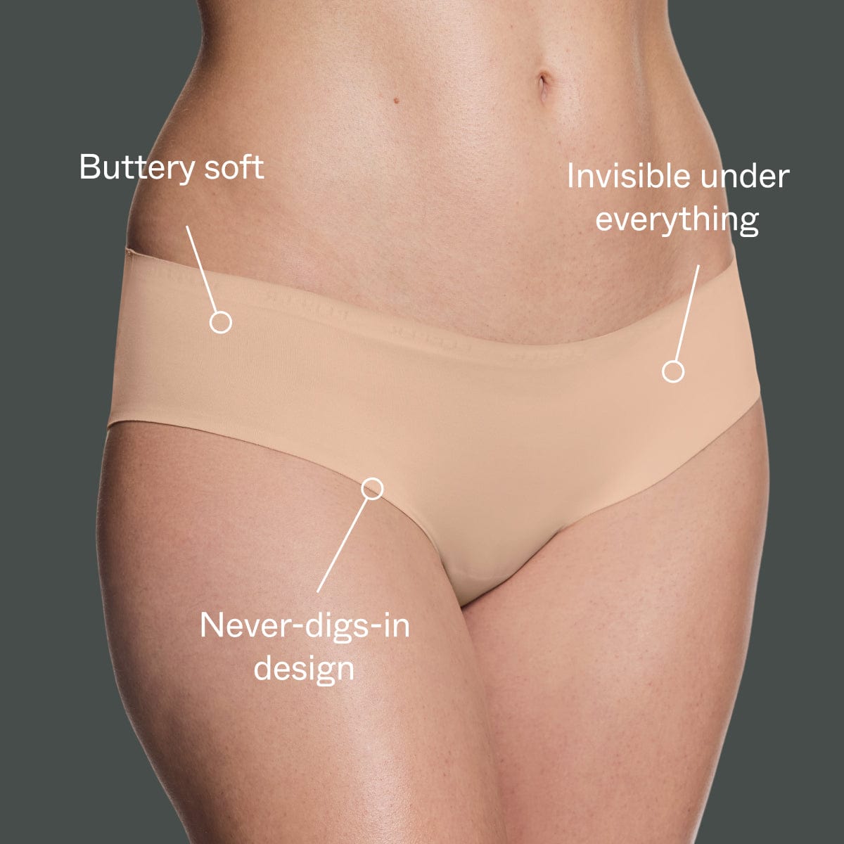 Under Simply Smooth No Show Hiphugger Buff