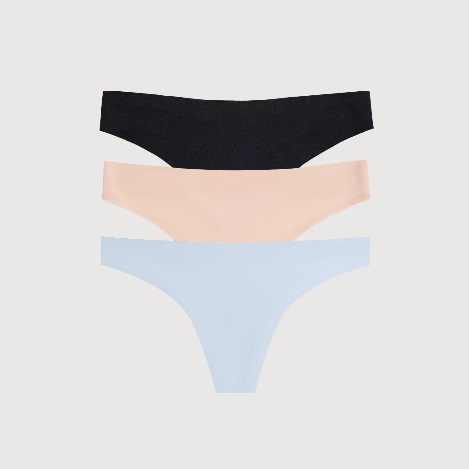 Under Simply Smooth No Show Thong 3 Pack