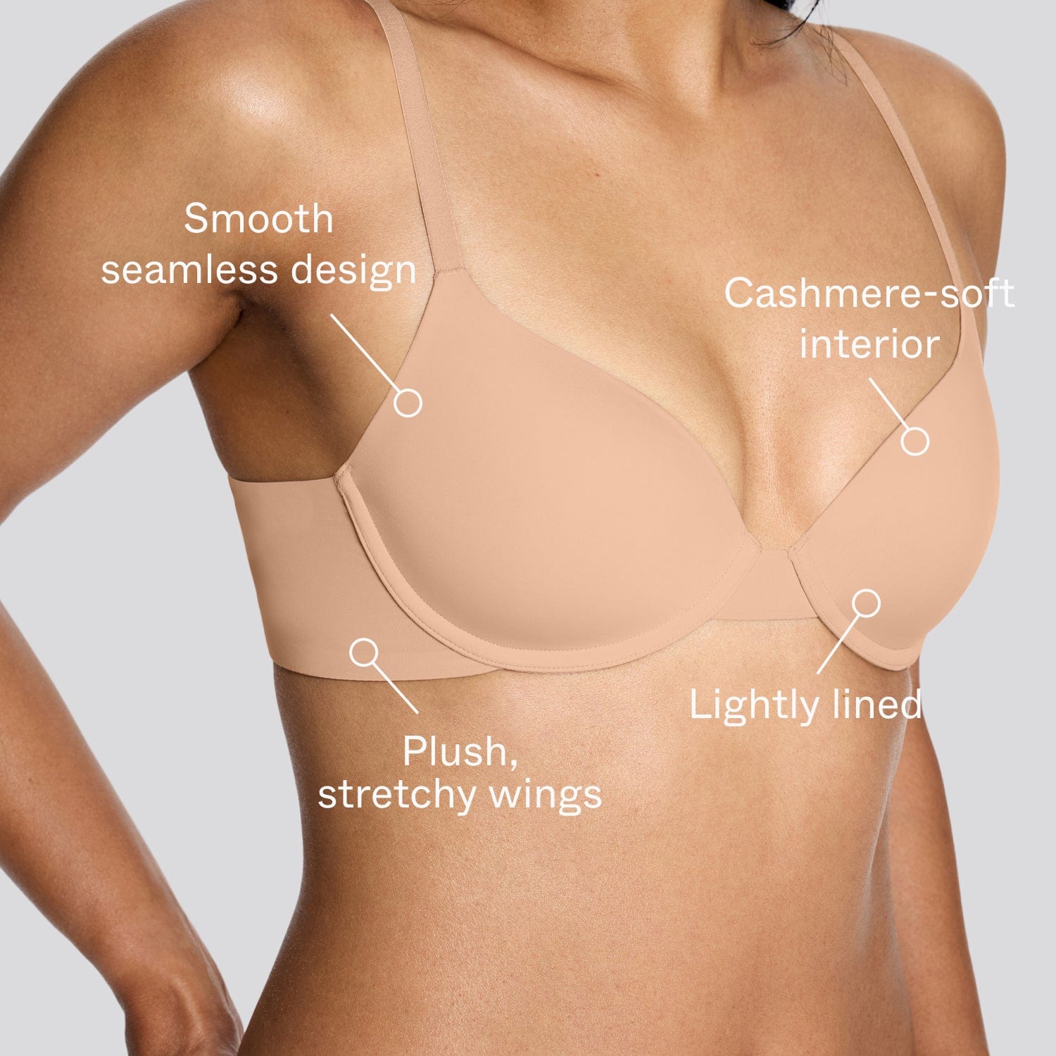 Under Simply Smooth T-Shirt Bra Trio Bundle