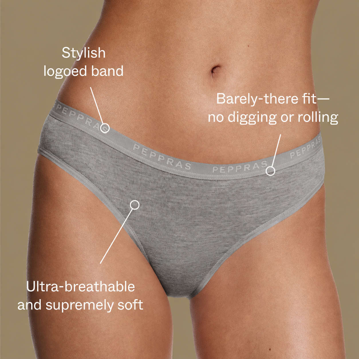 Under Supima® Cotton Bikini