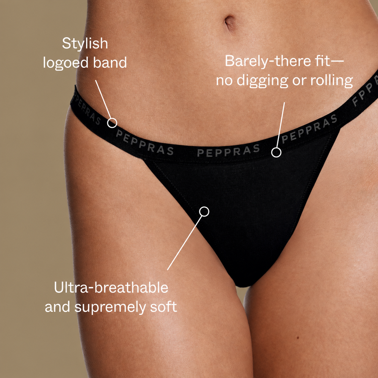 Under Supima® Cotton String Thong