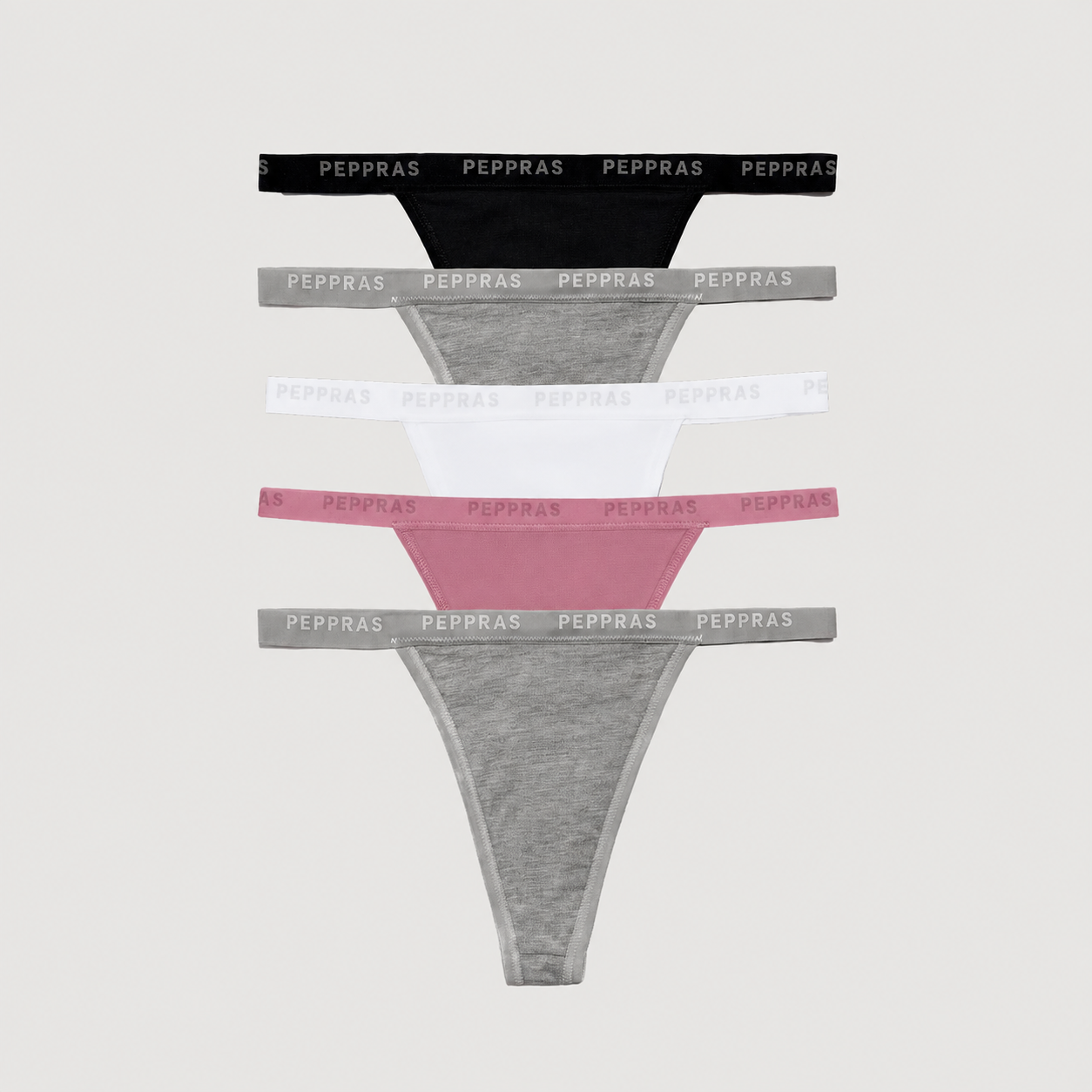 Under Supima Cotton String Thong 5 Pack