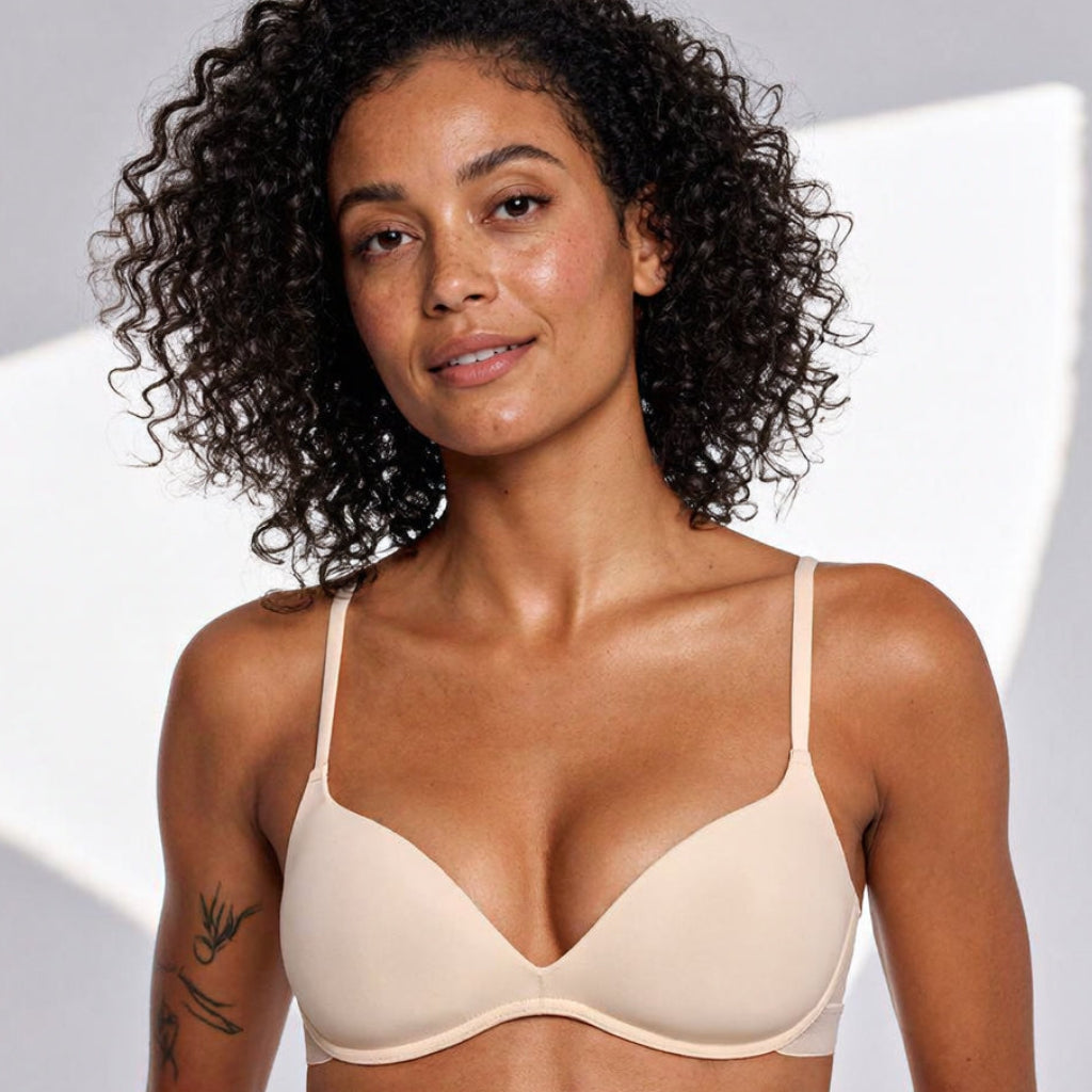 Under Zero-G Wirefree Lift Up Bra Ecru