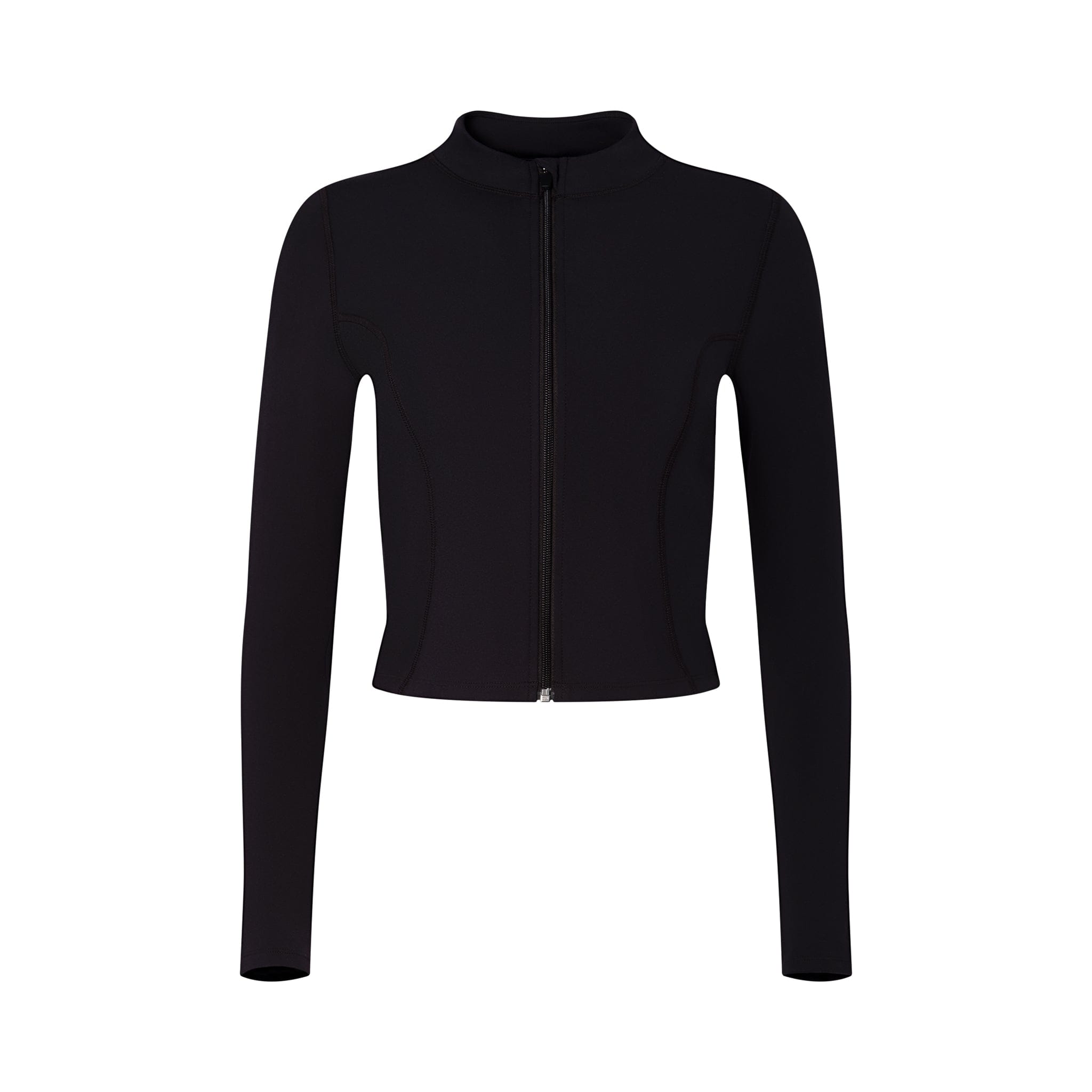 Under Zip Up Jacket Black